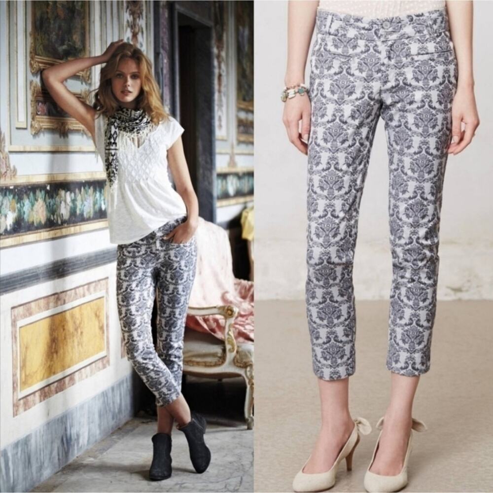 Anthro‎ Cartonnier Charlie Ankle Length Skinny Jeans